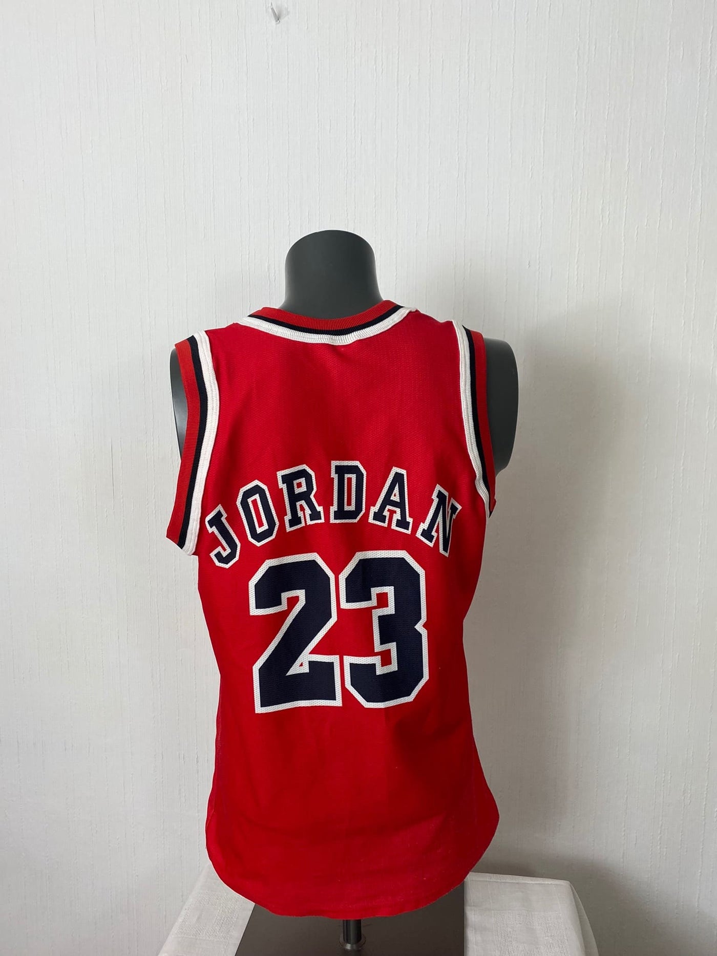 NBA Basketball Muscle Shirt "Chicago Bulls 23 Jordan" Gr. L