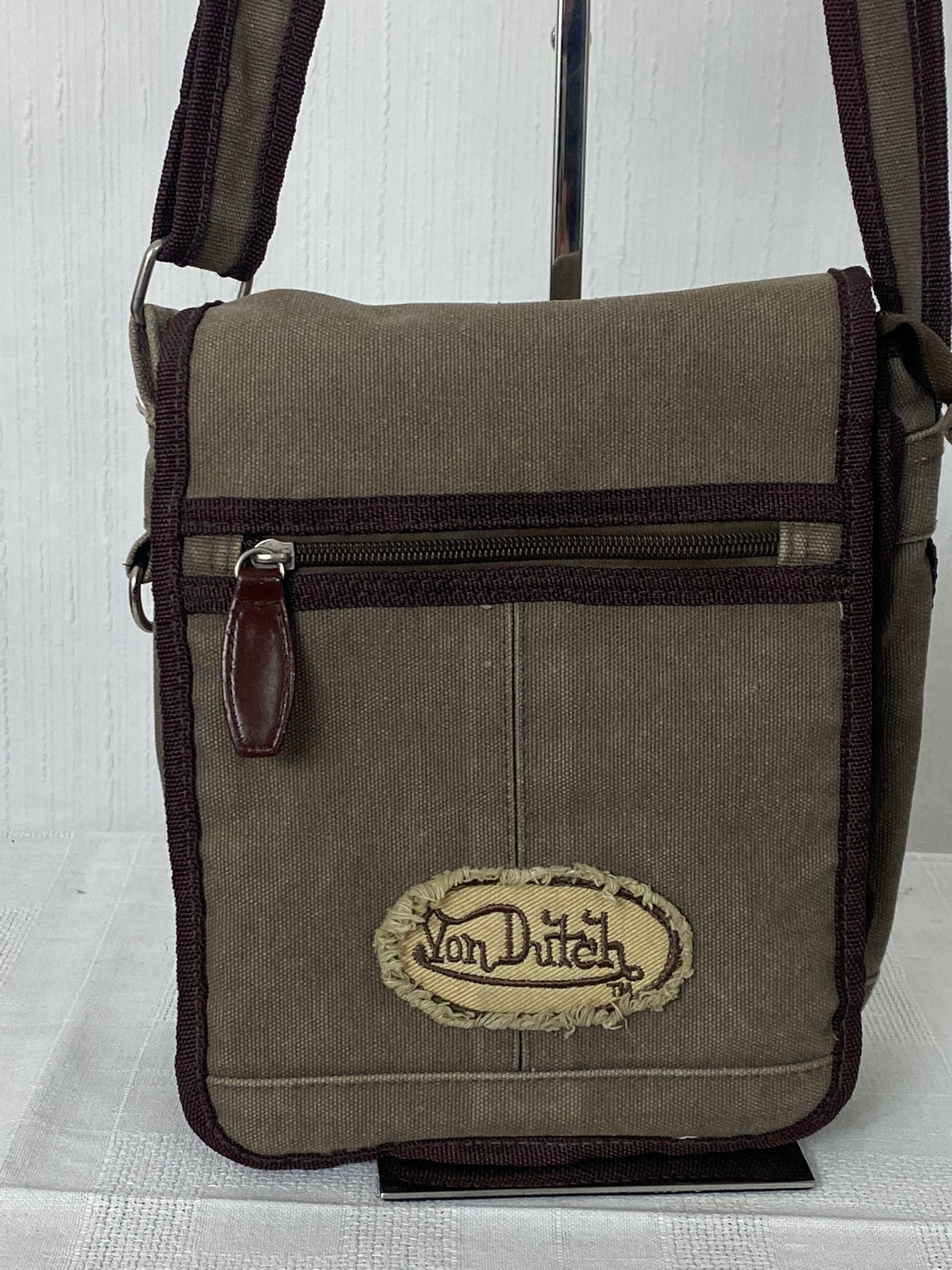 Vintage Y2K Unisex Crossbody Bag "Von Dutch"