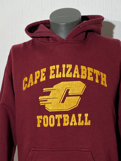 Vintage USA University Hoodie "Cape Elizabeth Football"  Gr. S