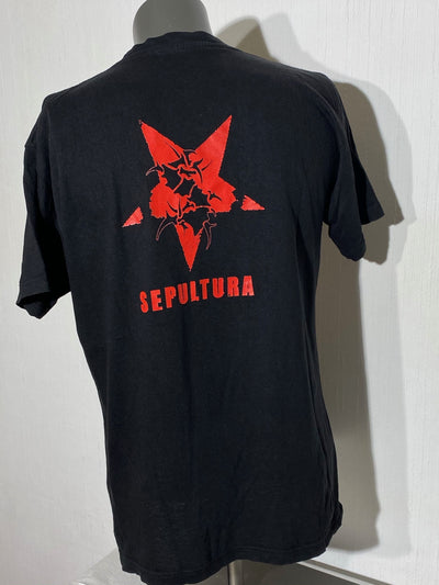 Vintage SEPULTURA Band Shirt (2004) schwarz Gr. L