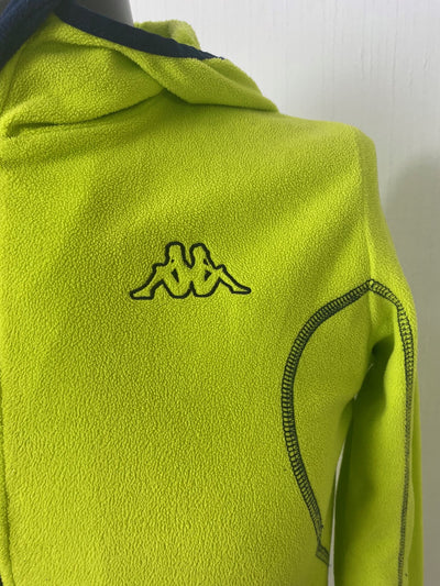 KAPPA Full Zip Fleece Jacke neon Gr. M