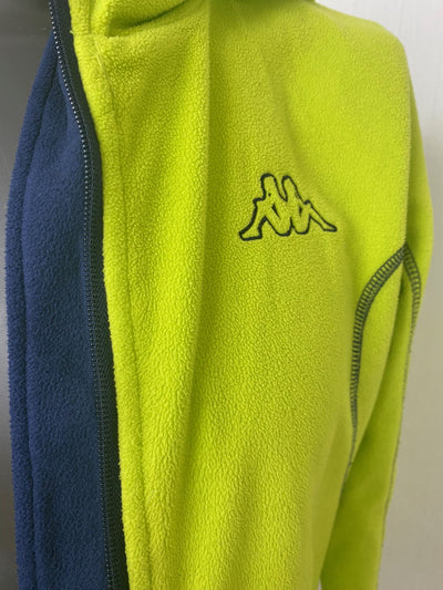 KAPPA Full Zip Fleece Jacke neon Gr. M