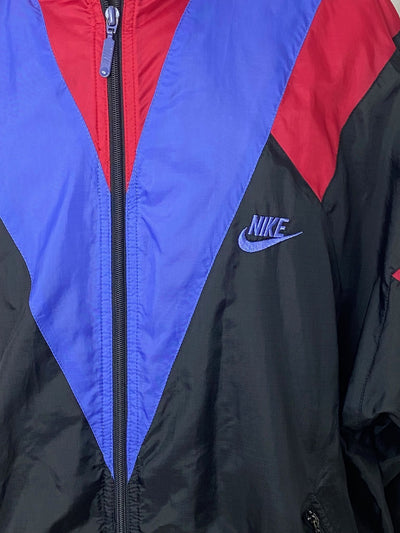 Vintage NIKE Tracksuit Jacke Oversized bunt Gr. L