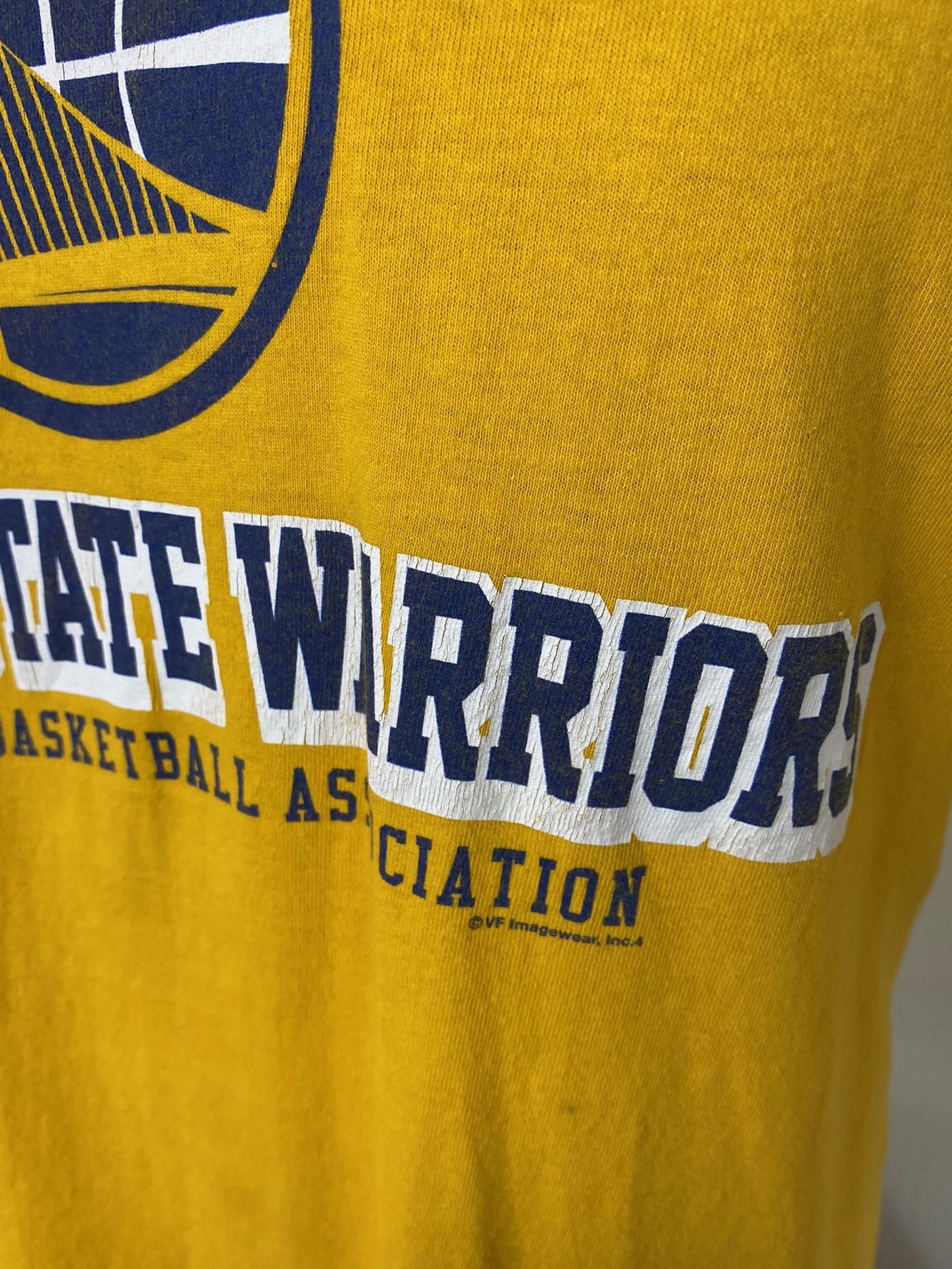 USA Basketball Shirt "Golden State Warriors" gelb Gr. XL