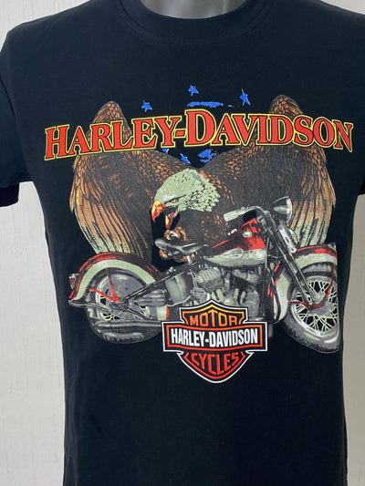 Harley Davidson Graphic Shirt "Bike & Adler" Gr. L