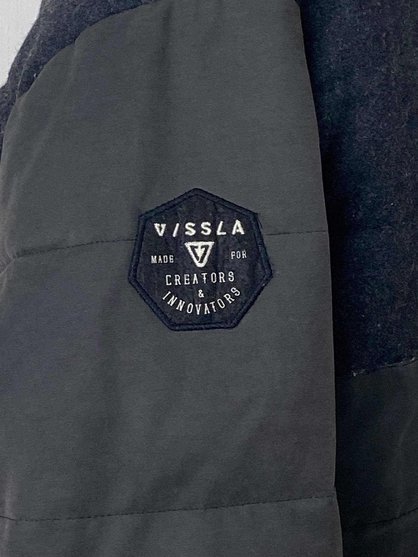 VISSLA Outdoor Jacke Parker grau grün Gr. L