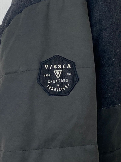 VISSLA Outdoor Jacke Parker grau grün Gr. L