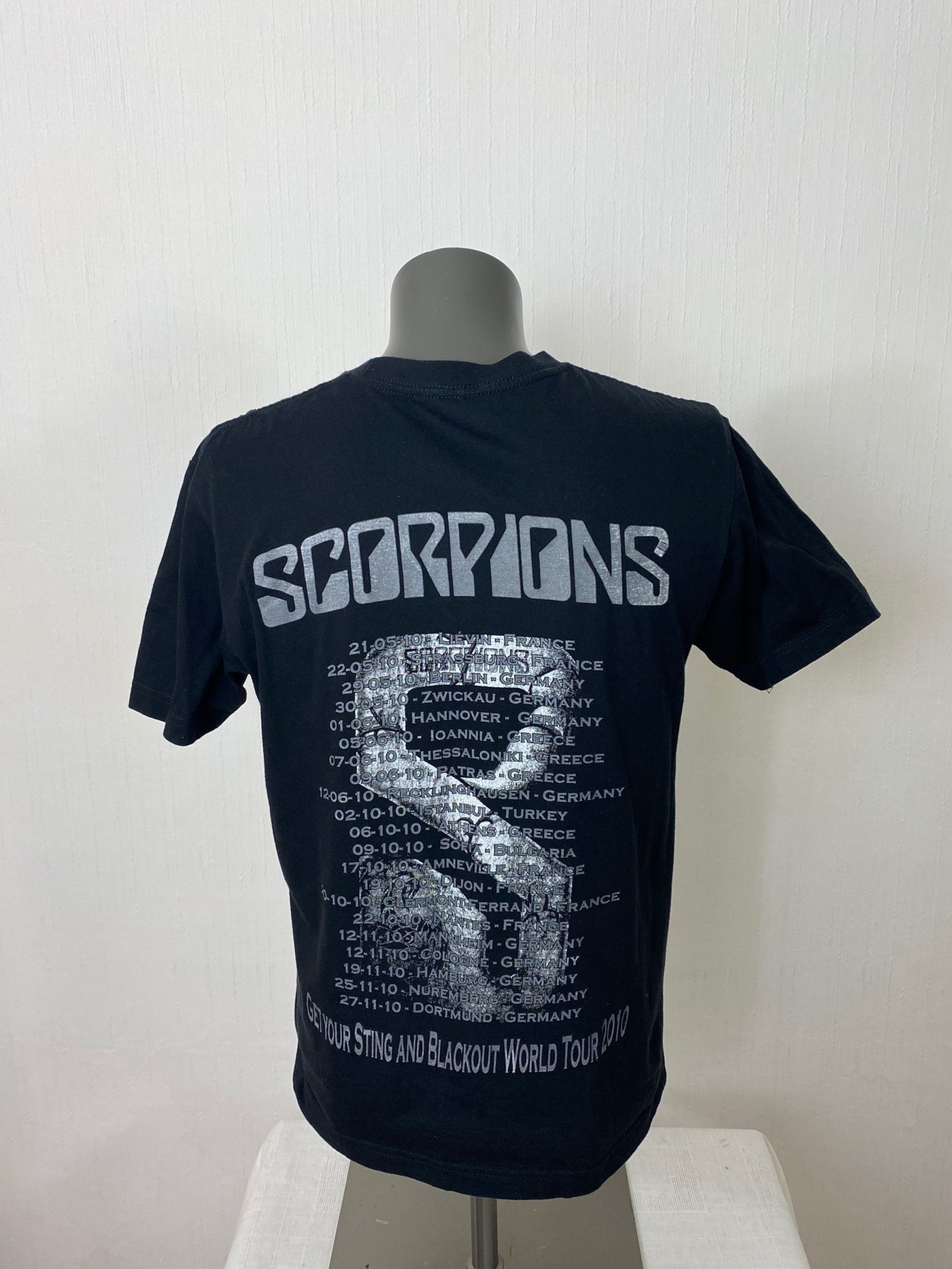 Tour Shirt SCORPIONS 2010 Gr. S