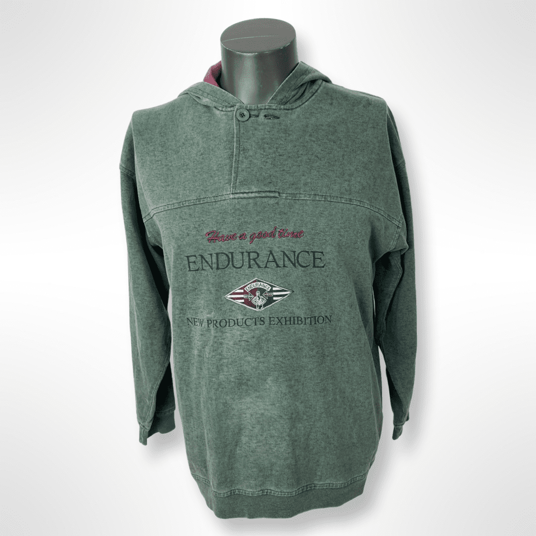 Vintage Hoodie "Endurance" embroidered Gr. L