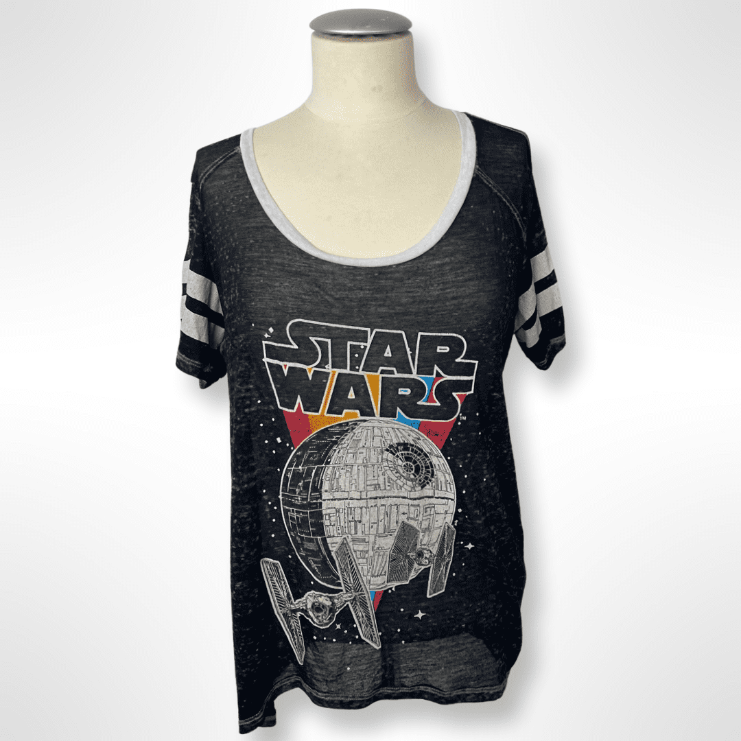 STAR WARS Graphic Shirt Todesstern Gr. XL