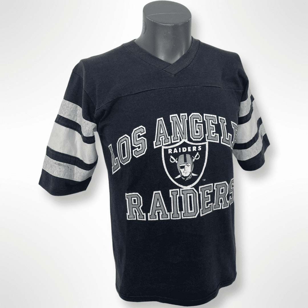 Super Bowl Vintage 90s NFL LA RAIDERS Shirt grau Gr. M/L