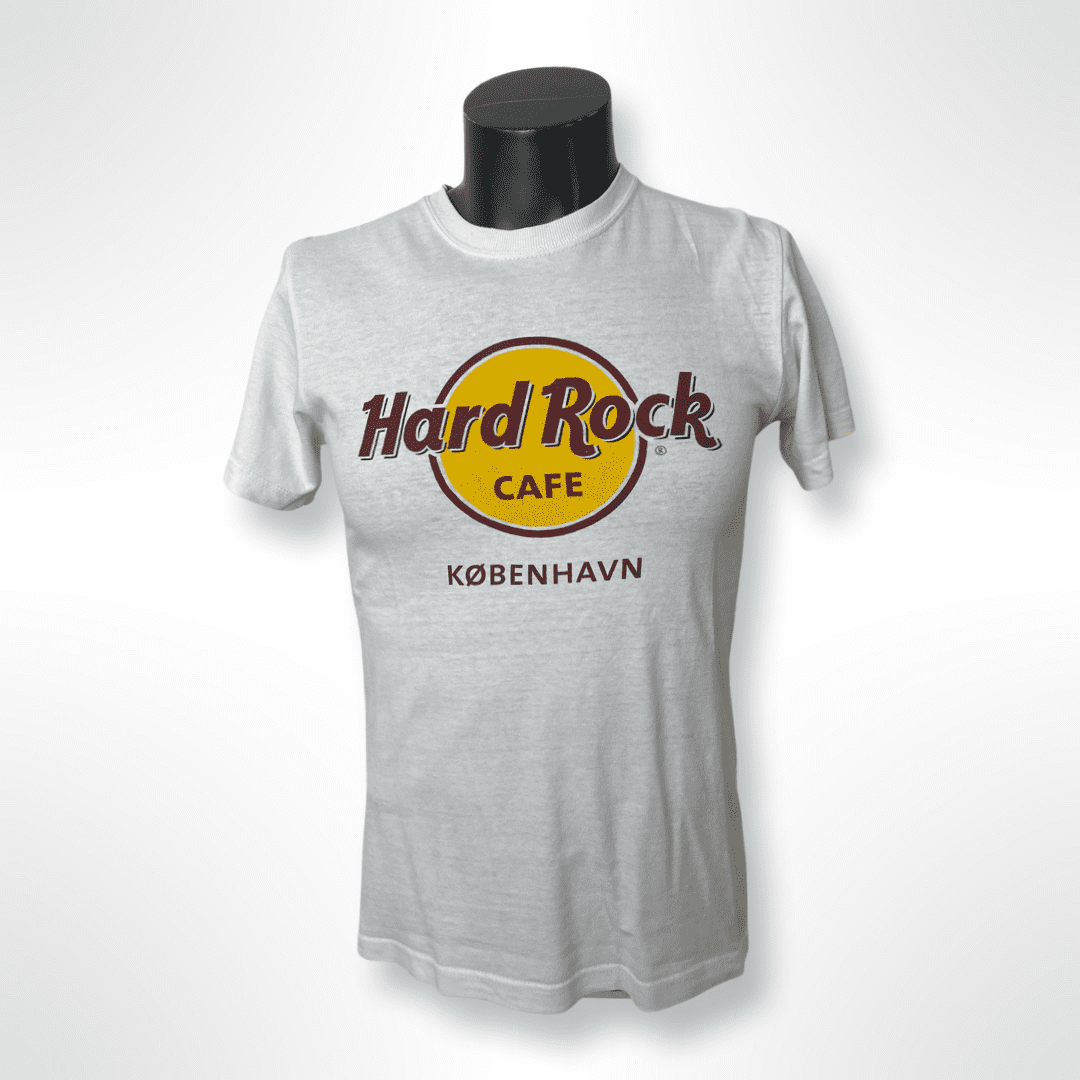 Vintage Hard Rock Café Shirt Kopenhagen (Kopenhavn) Gr.S