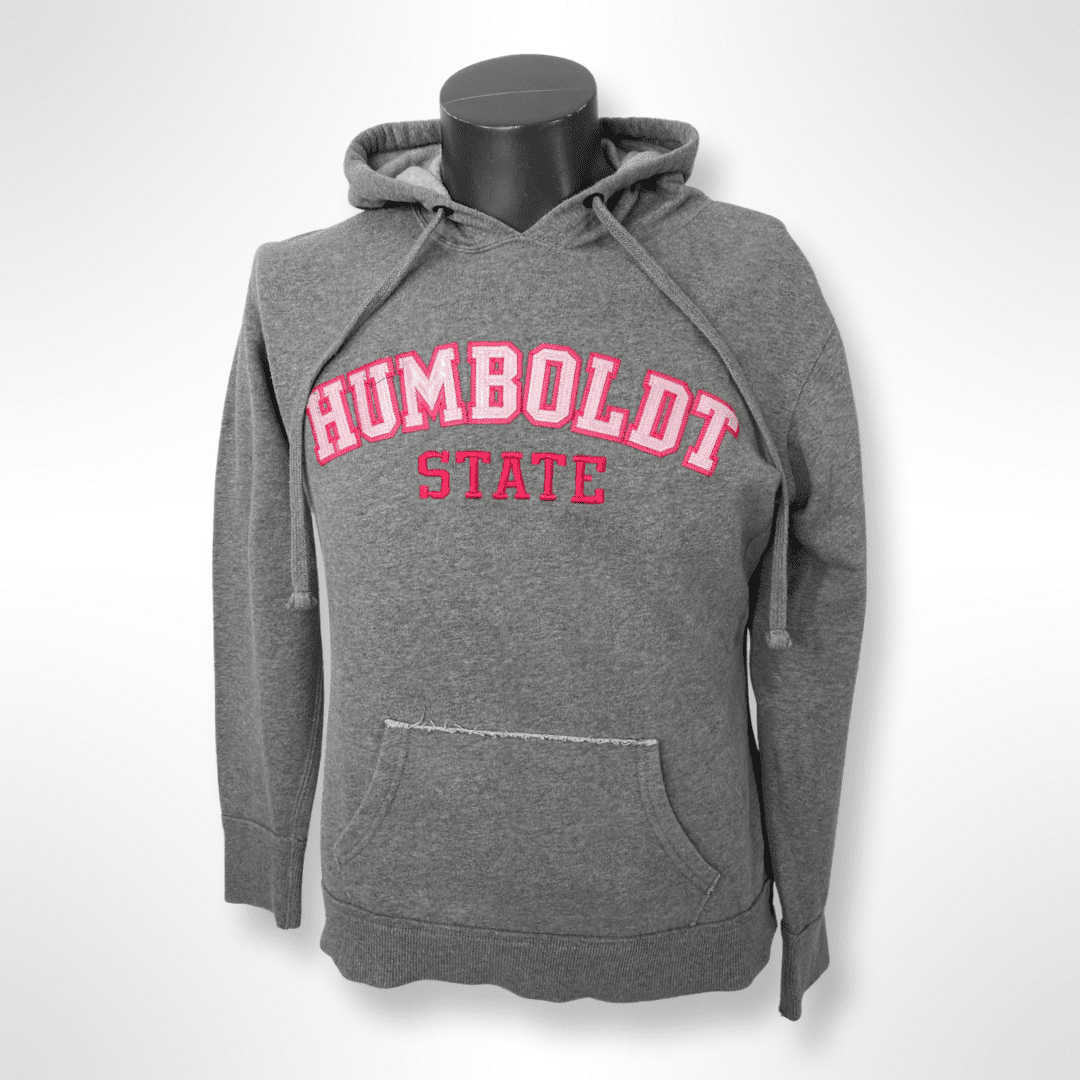 Vintage RUSSEL University Hoodie "HUMBOLDT STATE"  Gr. L