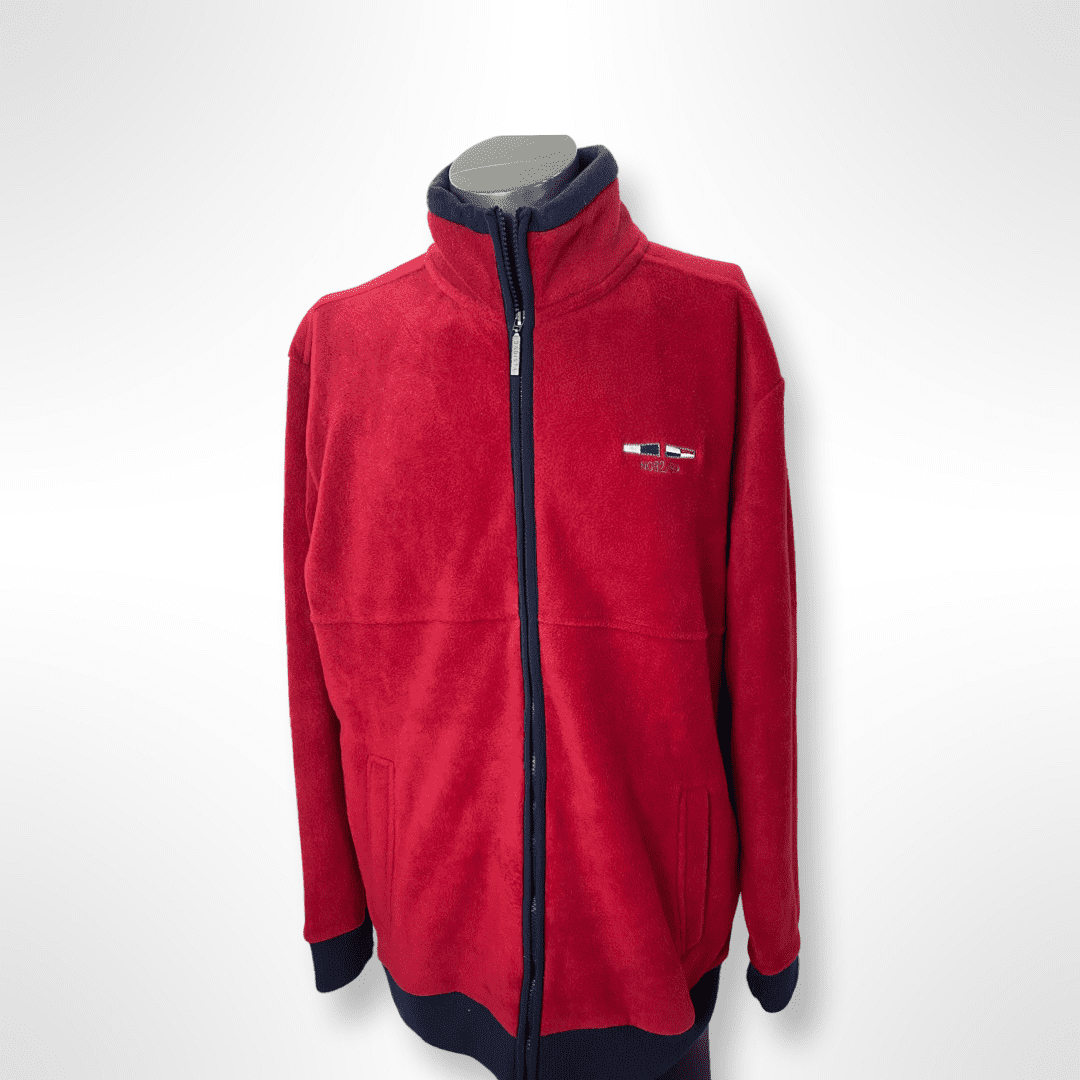 Babista Full Zip Fleecejacke "Causal Wear" rot Gr. XL