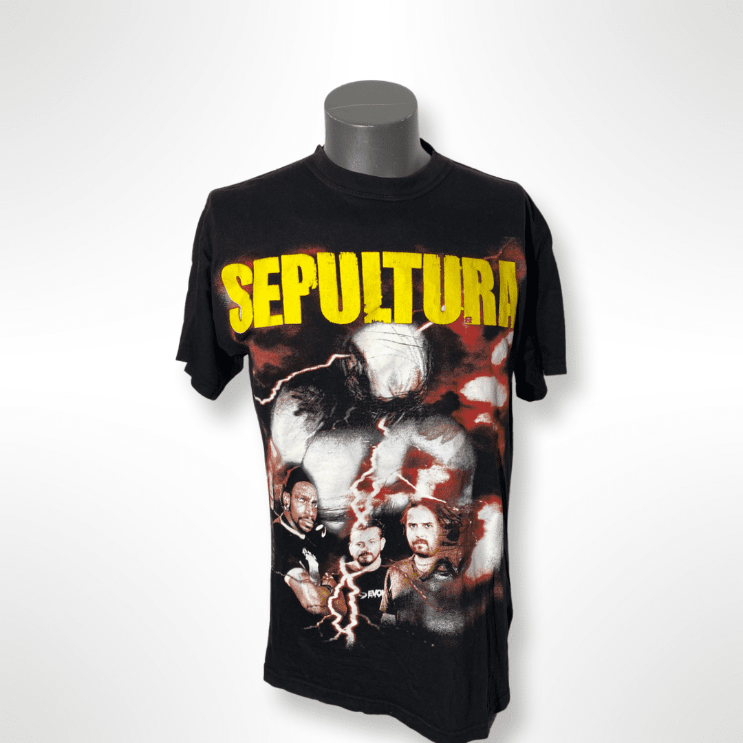 Vintage SEPULTURA Band Shirt (2004) schwarz Gr. L