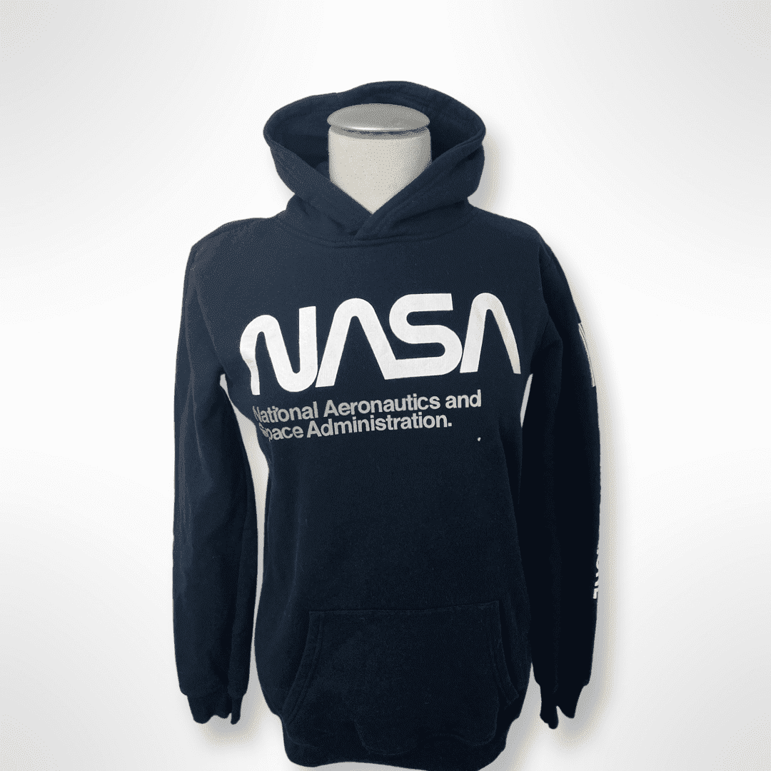 NASA Logo Hoodie " Three.... Two... One..." Gr. S