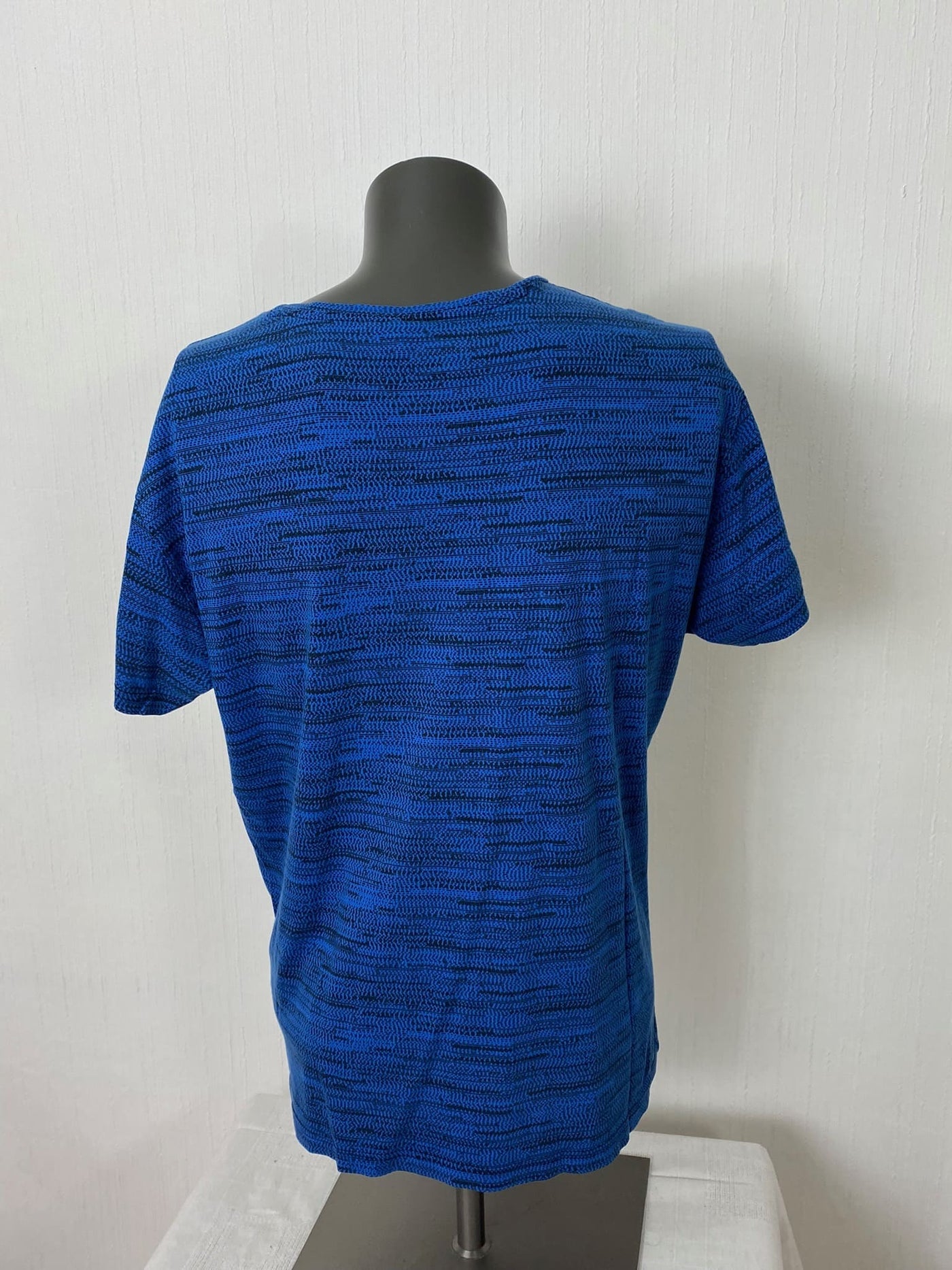 Adidas Neo Logo Shirt blau Gr. XL