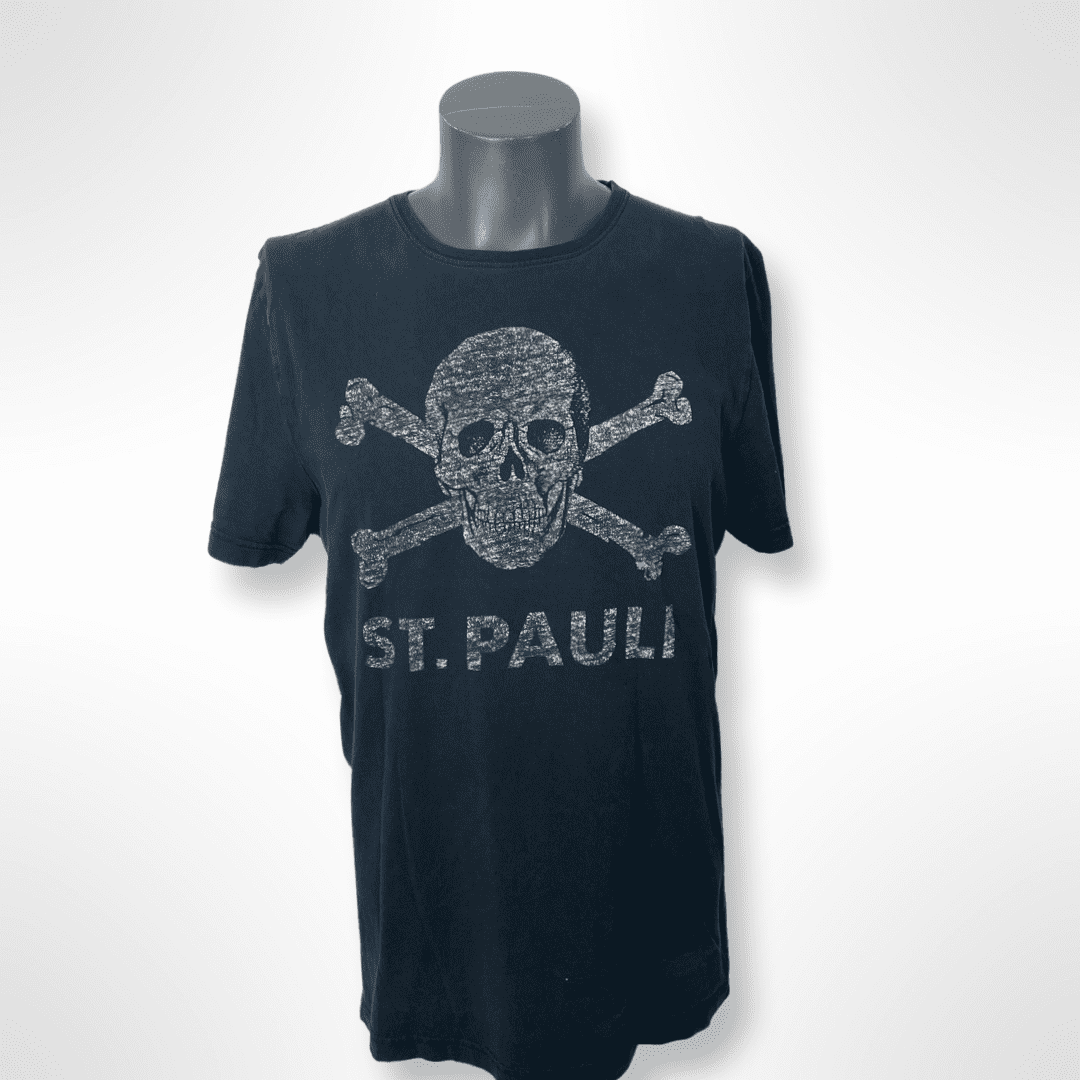 FC St. Pauli Graphic Shirt Totenkopf Gr. L