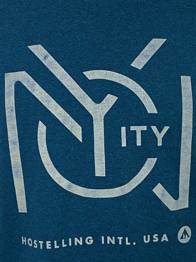 Logo Shirt "NYC - New York City Hostelling" Gr. L