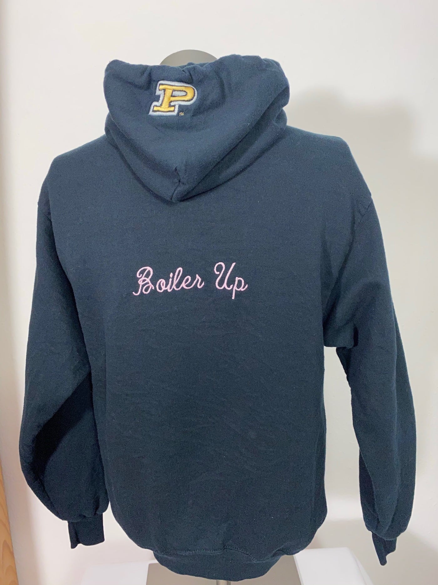 University Spellout Hoodie PURDUE blau Gr. M