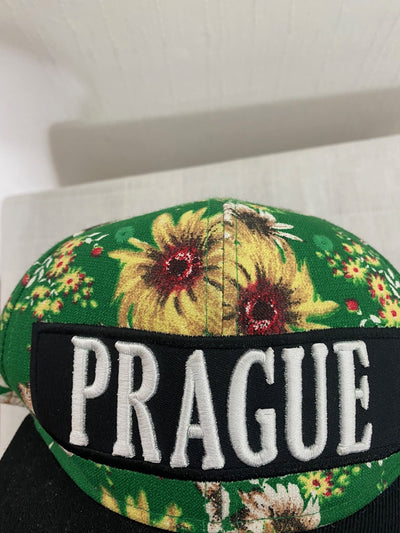 Cap "Prague Prag" Flowers