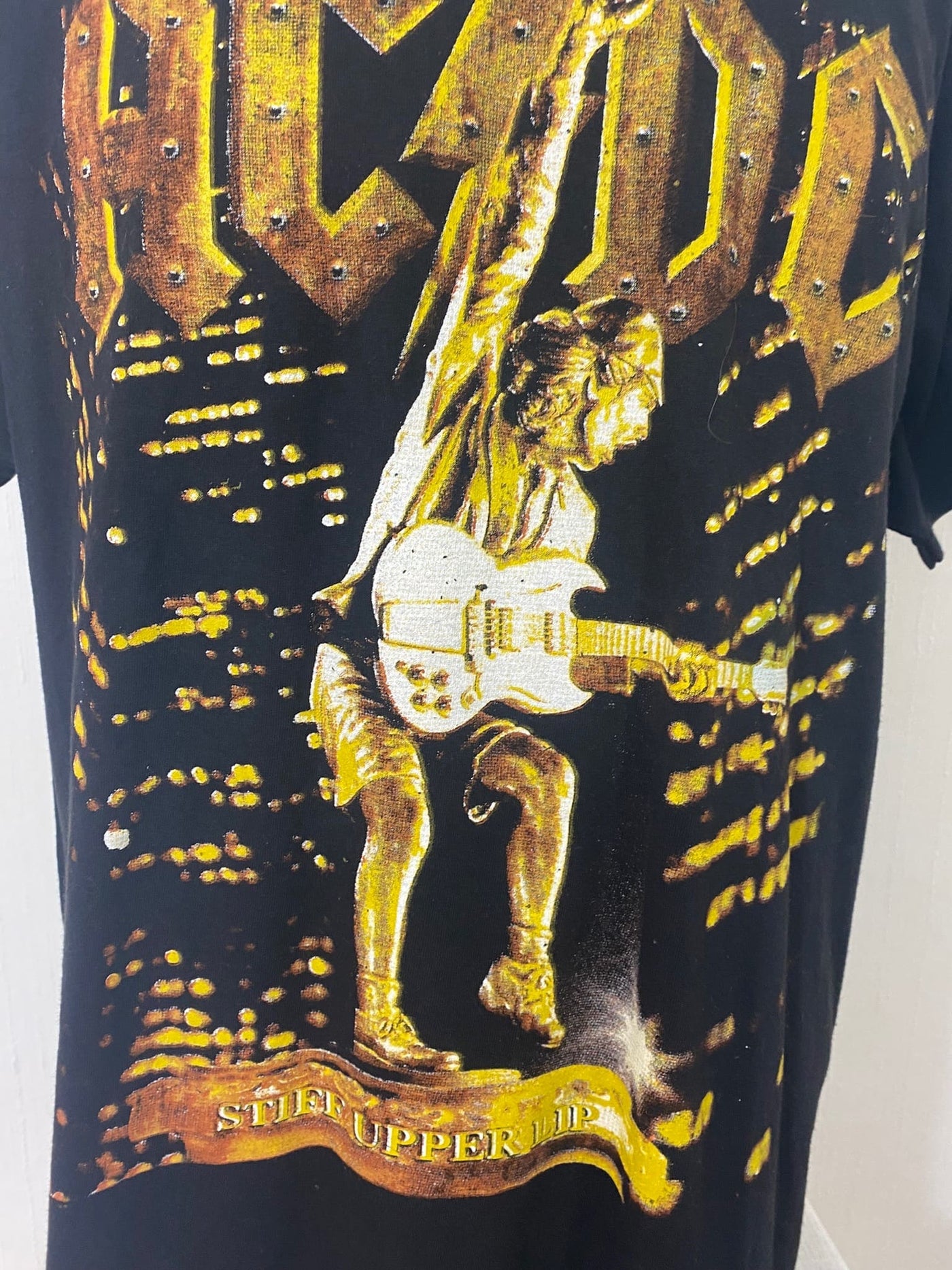 ACDC Band Shirt "Stiff Upper Lip 2001" Gr. XL