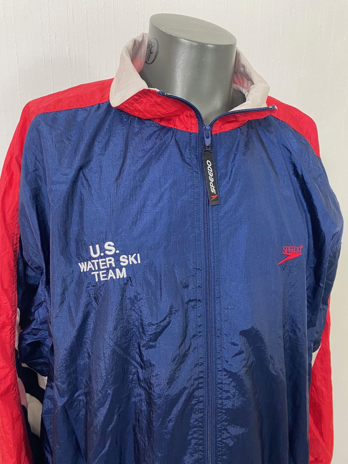 True Vintage Speedo Tracksuit Jacke Team USA Gr. XL