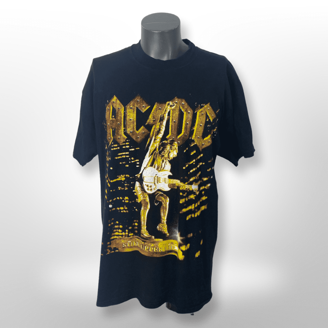 ACDC Band Shirt "Stiff Upper Lip 2001" Gr. XL