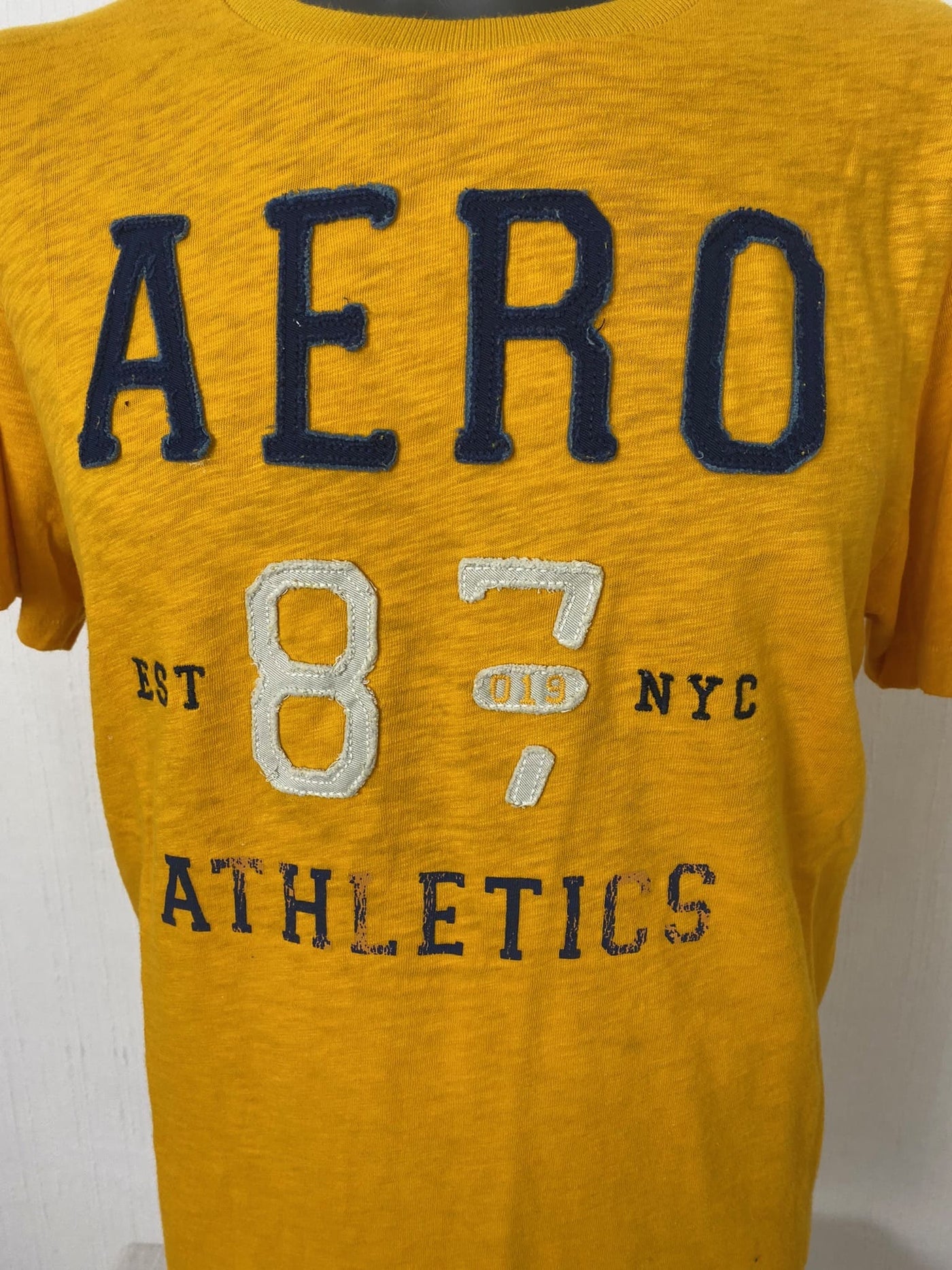 Aeropostale Logo Shirt "AERO Athletics" Gr. L