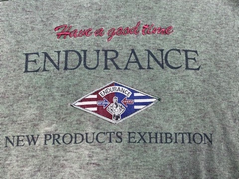 Vintage Hoodie "Endurance" embroidered Gr. L