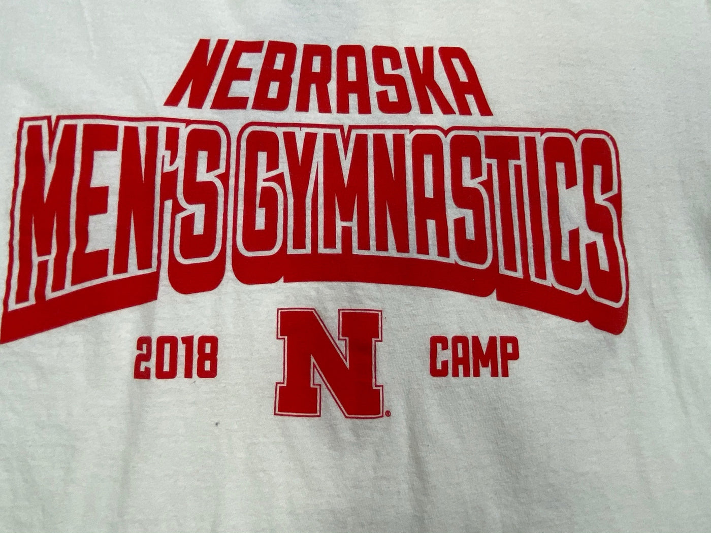 ADIDAS University Shirt "Nebraska Men´s Gymnastic Camp 2018" Gr. M