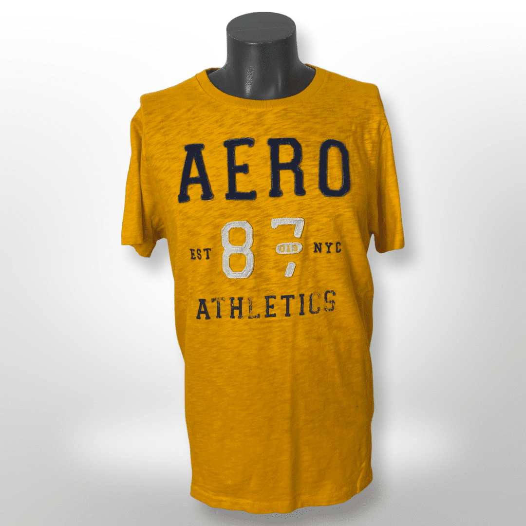 Aeropostale Logo Shirt "AERO Athletics" Gr. L