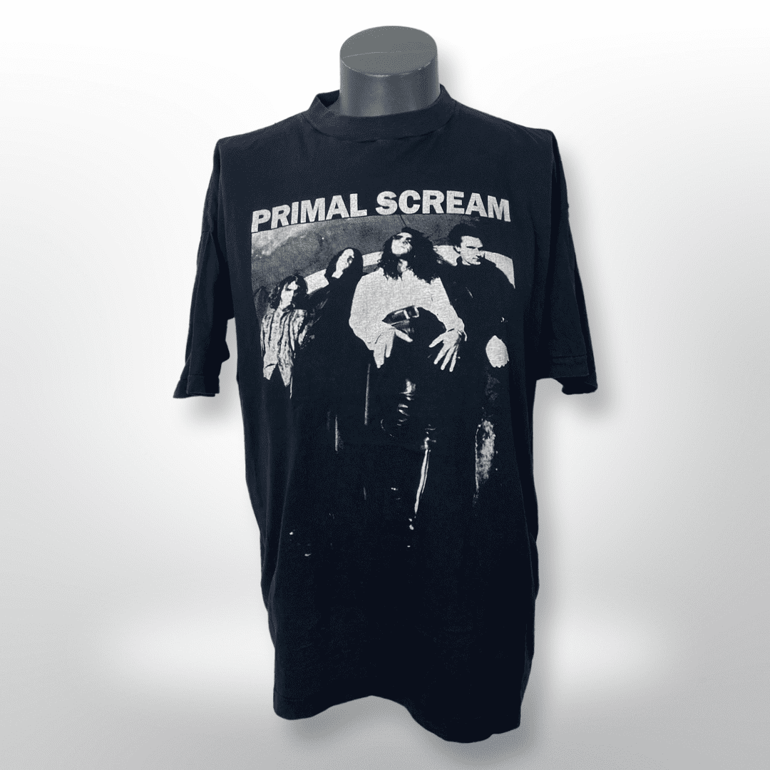 Vintage 90s Band Shirt " Primal Scream" Gr. XL