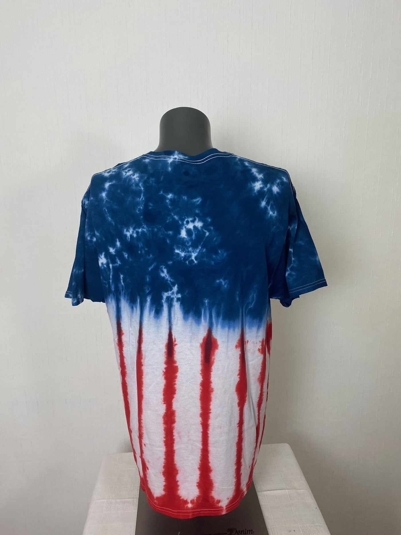 Tye Dye USA Spellout Shirt " Washington D.C."  Gr. L