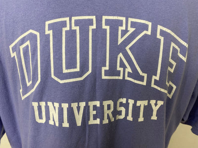 Vintage DUKE University Shirt "Media Fellowship" Gr. XL