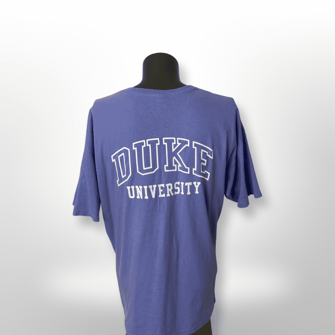 Vintage DUKE University Shirt "Media Fellowship" Gr. XL